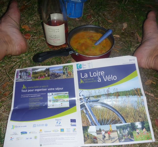 La Loire à vélo en 2010 , c'est le pied ..
