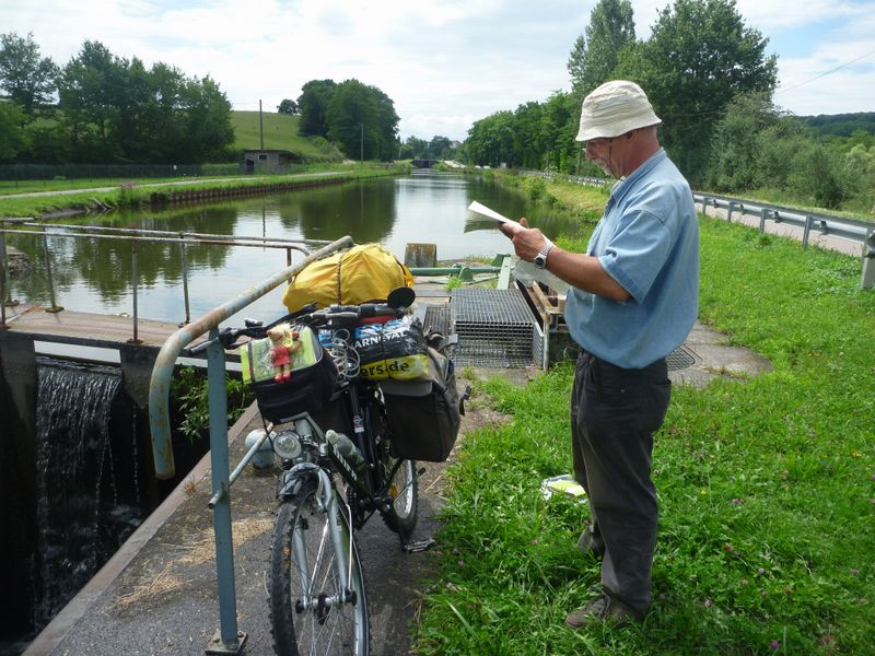 Reportage d'un Voyage à bicyclette le long de la Loire en 2010 par le Glaude Bandiera,