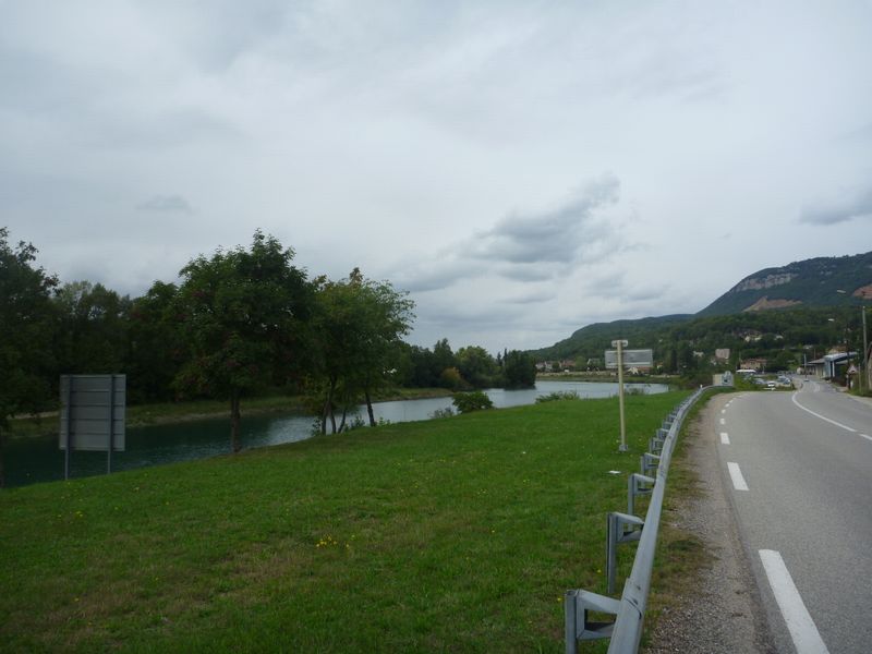 Les travaux de construction de la piste cyclable à saut Brenaz démarrent en ce 2010