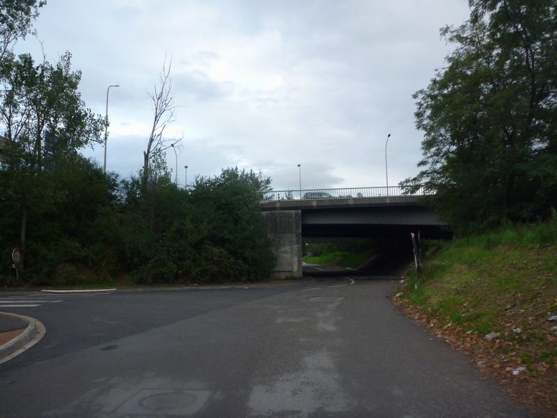 Arrivé de Miribel au pont de la croix de Luizet : elle est ou cette putain de via rhona