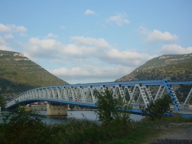 Pont sur le rhône au Pouzin