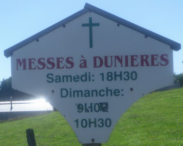 Messes a Dunieres en 2010
