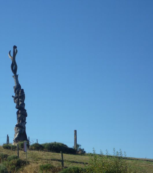 Drôle de figure sur le haut de Saugues