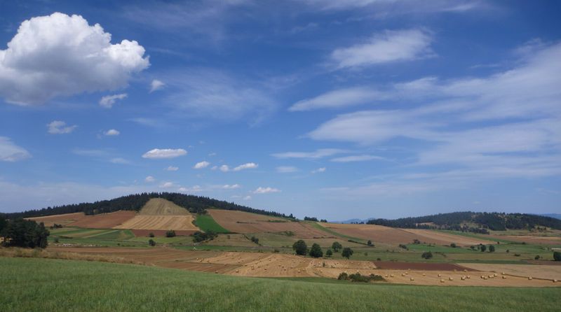 Plateau du Deves en Velay en 2010