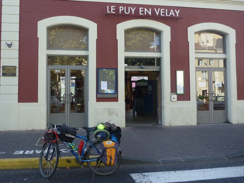 Terminus du voyage des lentilles au Puy en Velay en 2010