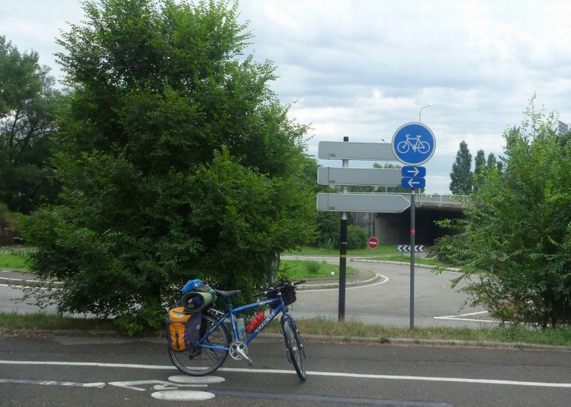 Piste cylable Lyon Via Rhôna : et la, on va ou ?