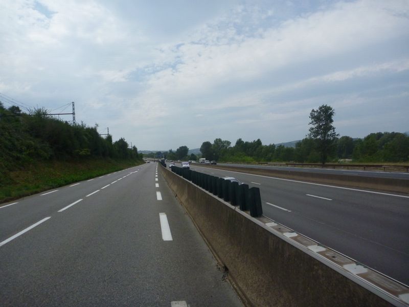 La D 8 entre Vienne et Givors pas une bonne idee de passer ici