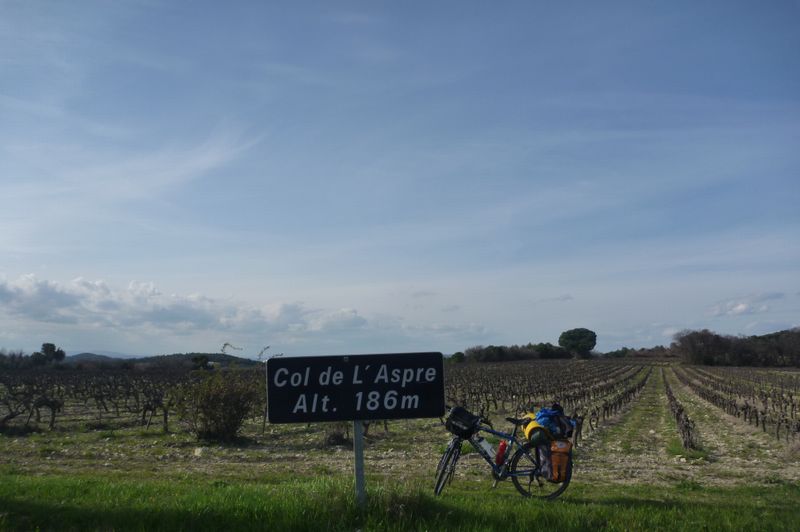 Le col de L'Aspre en 2010