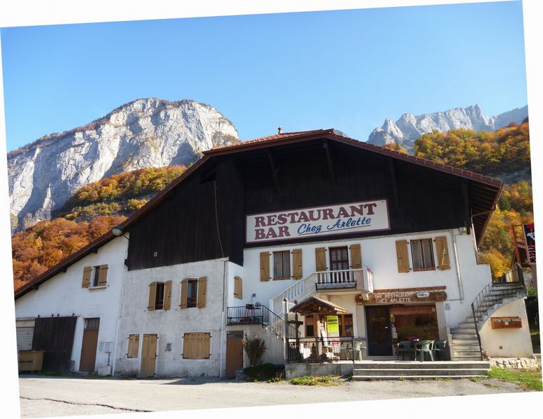 Restaurant chez Arlette à Oex en vallée d'Arve en 2011