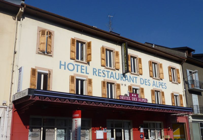 Hôtel restaurant des alpes de Bonneville, repérage, simple repérage ..