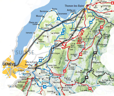 zigzag cycliste en chablais 2011