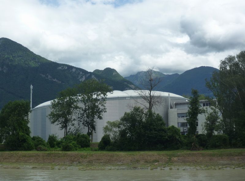 Centre mondial du cyclisme  Aigle en Suisse au bord du Rhne en 2011