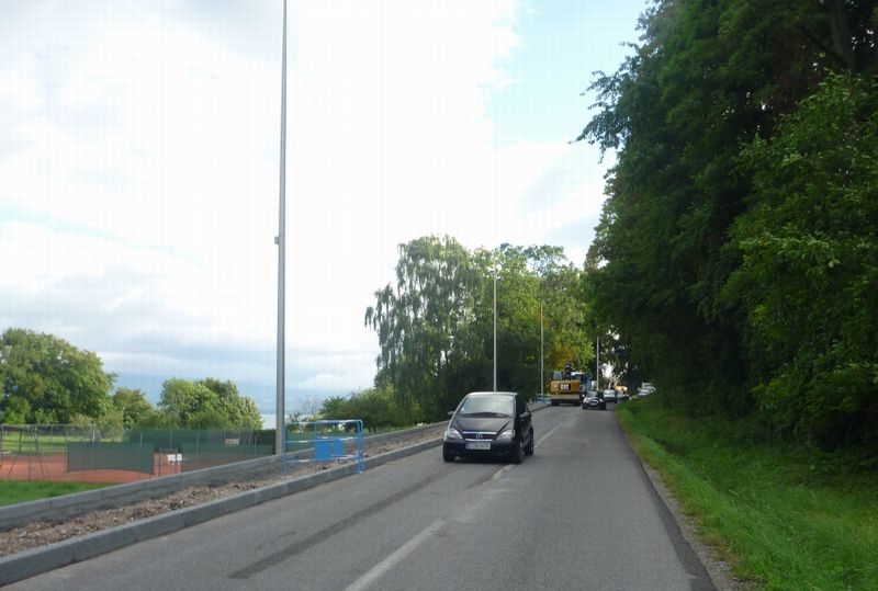 Chens sur Lman juillet 2011, travaux, et les vlos, oublis une fois de plus..