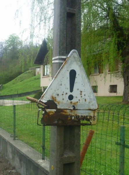 Le panneau danger ne vas pas tarder à tomber à Pontcharra en 2011