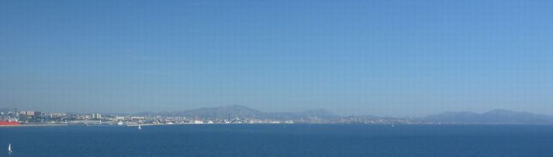 La baie de Marseille vue par un cyclo-touriste en 2011