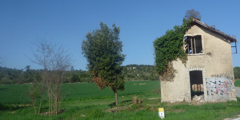 Maison à vendre peu avant Barjols en 2011