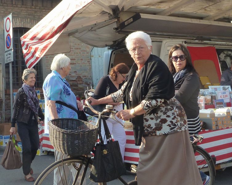 La bicyclette ; véhicule utilitaire en italie en 2011