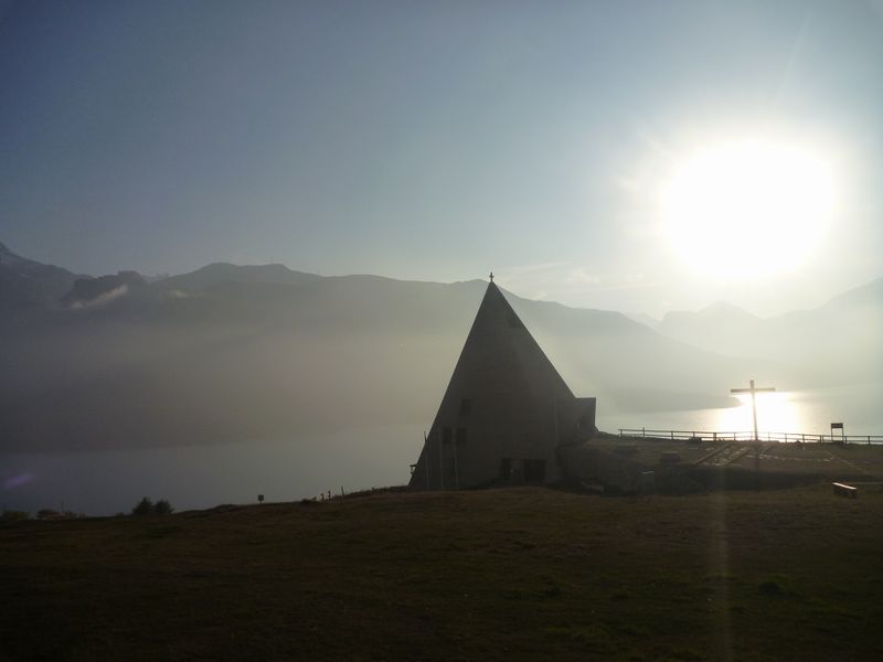 Le col du Mont cenis un soir de septembre 2011
