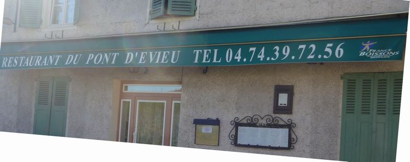 restaurant du pont d'evieu