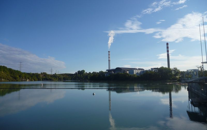 Aire la ville usine d'incinération des Cheneviers