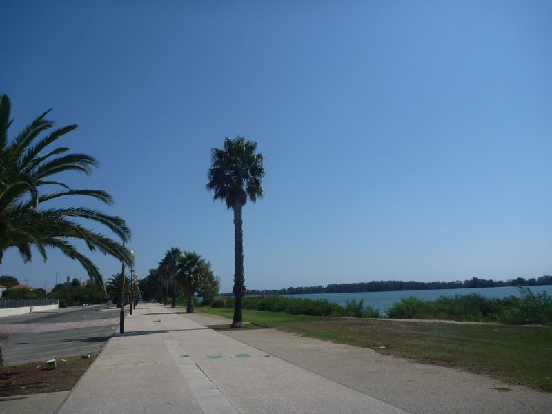 Piste dite cyclable a Port st Louis du Rhône en 2011