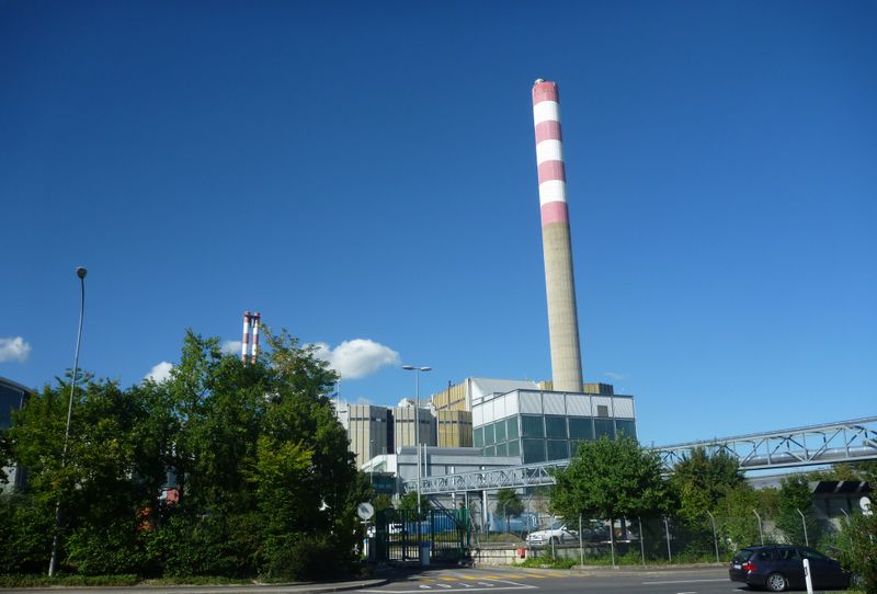 Usine de traitement des déchéts de Aire la ville