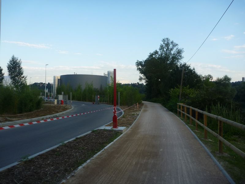 Via Rhôna à saint clair du Rhône en 2011