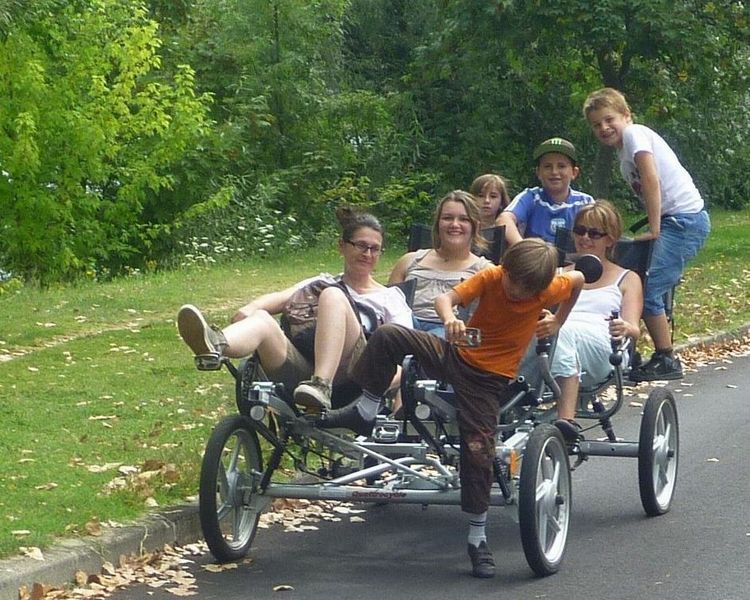 Quattrocycle à Saint Romain en gal en 2011