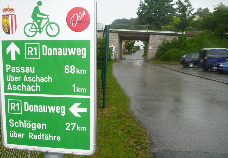 Balisage Eurovélo6 ou Donauweg R1 : Rive droite rive gauche ?