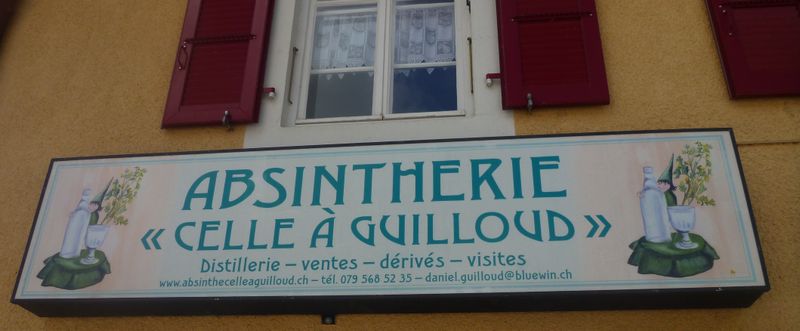 Absintherie de Fleurier celle à Guilloud