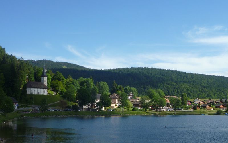 Le lac de Joux en 2012