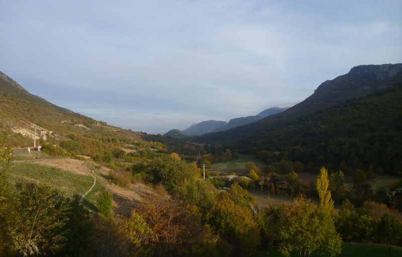 La vallée du Jabron en 2012