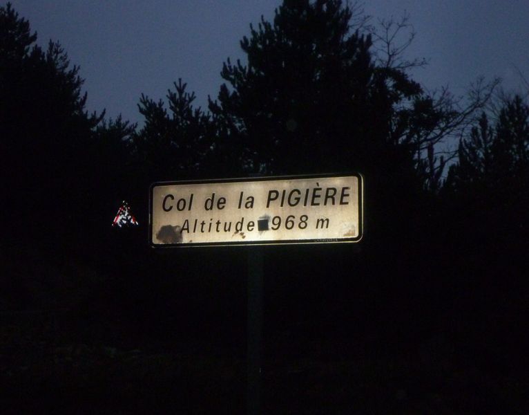 Col de la Pigière en oct 2012