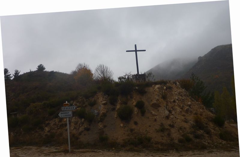Seul avec Dieu sous le Ventoux enrhumé en 2012