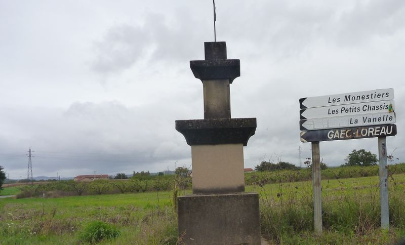 Sur la route de la Vanelle en 2012