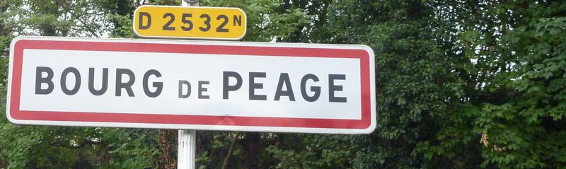 Bourg de Péage en 2012