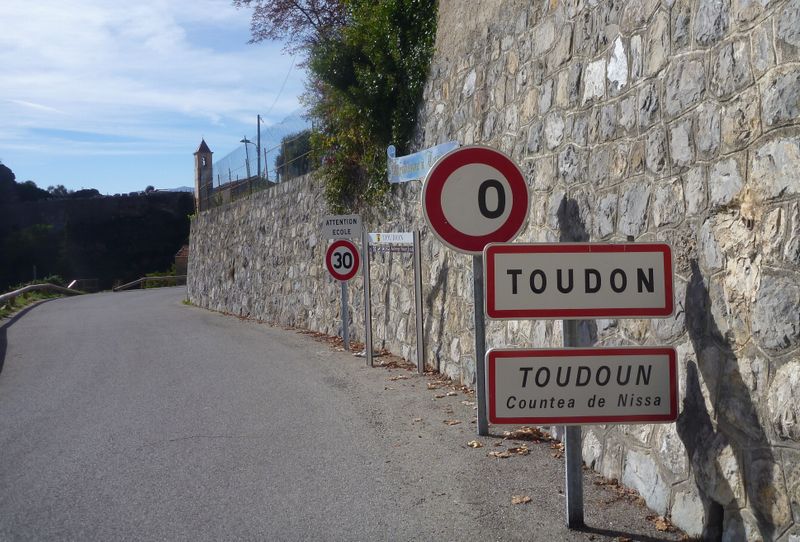 Toudon, Alpes Maritimes en 2012