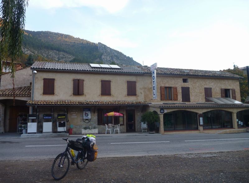 Hôtel Relais du Bécassier en 2012 à Annot