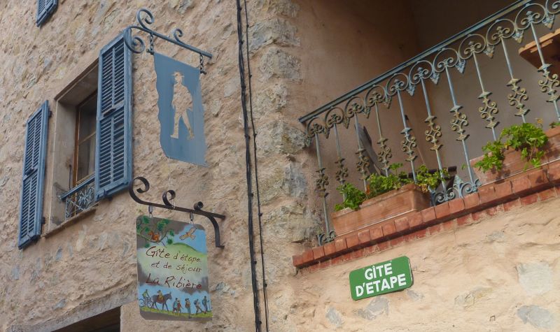 Gite d'étape la Ribière, 2012, en vallée du Jabron
