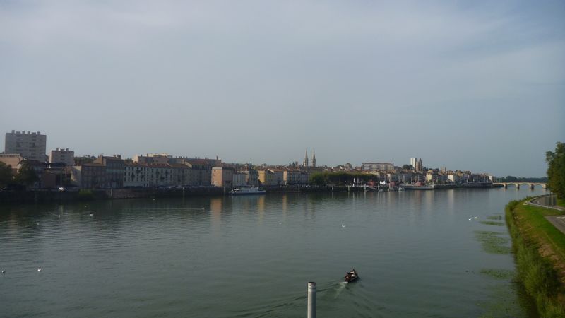 La saône à Mâcon en 2012