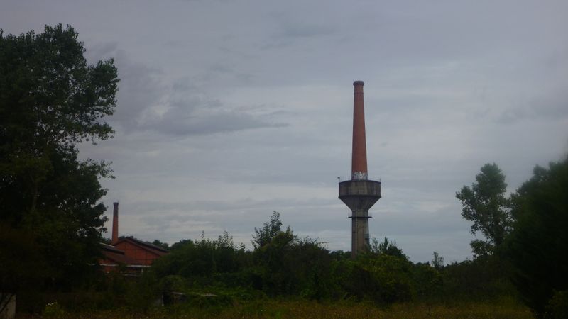 Drôle de cheminée à Clamecy en 2012