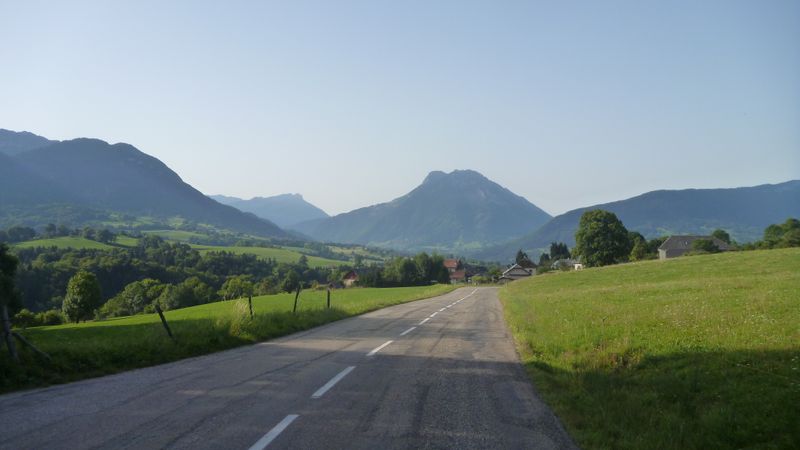 Bascule vers Lescheraines et les Bauges en 2012