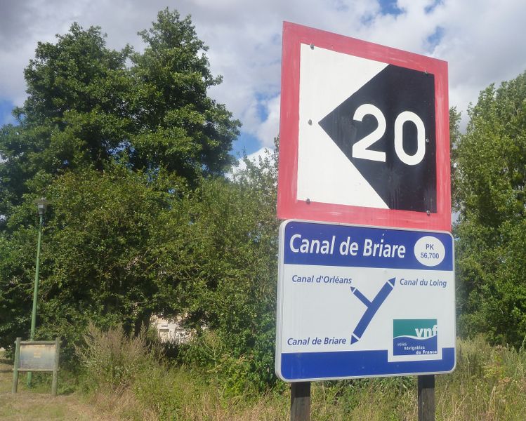 Jonctions Canaux : du Loing d'orléans et de Briare