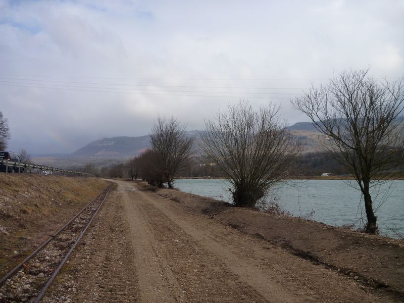 Via rhôna Montalieu vercieu Brenaz