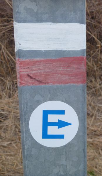 E fourchu : Signe indien ? non signe de parcours cyclotouriste