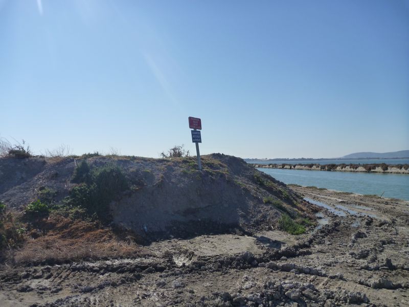 Travaux de draguage du canal du Rhône à Sète, peu avant Sète en 2012