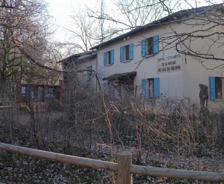 Centre d'Observation de la nature de l'ile du beurre en 2012