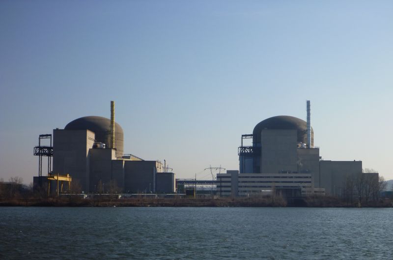 Centrale atomique de Chavannay en 2012