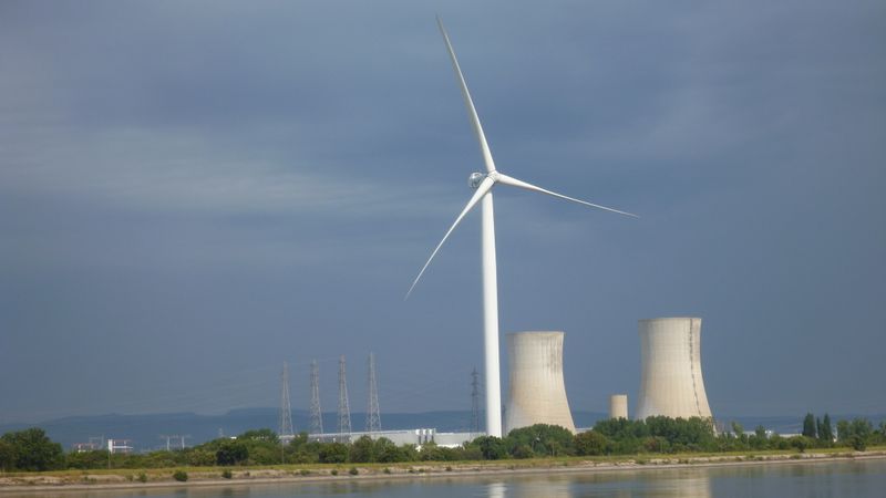Eolienne du Triscastin en 2013