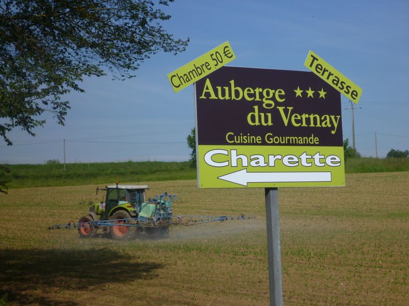 En route vers Charette dans le Nord isère en 2013